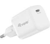 Equip 245520 cargador de dispositivo móvil Smartphone, Tableta Blanco Corriente alterna Interior