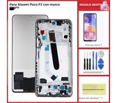 6.67" For Xiaomi POCO F3 LCD Display with Frame Touch Screen Digitizer Assembly Replacement For POCOF3 M2012K11AG Screen Repair