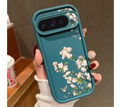 Flowers Pattern Candy Color Case For Google Pixel 8A 9 Pro XL 8 Pro Shockproof Soft TPU Silicone Phone Cover For Pixel 8 9 Pro