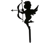 Dekora - Cupido Topper para Tarta de Plástico PVC - No Comestible