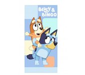 Toalla Playa Piscina infantil Bluey Caballito 70x140cm de microfibra para niños