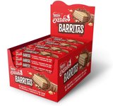 Nestlé Snack Chocolate 34 gramos - Barrita de chocolate con leche y galleta - Estuche de 30 barritas