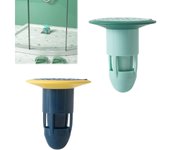 Desagüe de ducha a prueba de olores, desagüe de piso antiobstrucción de 2 piezas, desagüe de ducha cuadrado grueso antiolor, para tuberías de desagüe, tubos de escape, balcón de techo, para jardín de baño