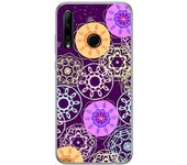 Tumundosmartphone Funda Gel Tpu para Huawei Honor 20 Lite diseño Radial Dibujos