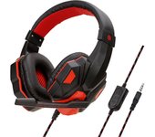 3.5mm Wired Gaming Headphones With Microphone 120° Adjustable PC Bass Stereo Gamer Headset For PS4 PS5 Xbox Smartphone Laptop