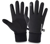 Guantes aislantes de vellón con pantalla táctil, térmicos, resistentes al viento, a la nieve, cálidos, para deportes de invierno, esquí, snowboard, equitación, motociclismo, bicicleta, guantes de senderismo