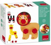 Juego de Enrosca y Juega con animales selva - Goula Diset