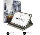 SUBBLIM - Funda Tablet Universal TRENDY CASE NY TAXI 10.1" SUB-CUT-4TC007