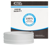 Bobina de Cable RJ45 UTP Nanocable 10.20.0502 Cat.6/ 100m/ Gris