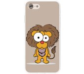 Tumundosmartphone Funda Gel Tpu para Iphone 7 /  8 Diseño Leon Dibujos
