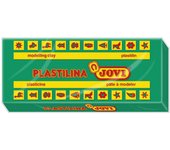 CAJA 15 PASTILLAS PLASTILINA 150 G - VERDE OSCURO JOVI 7111