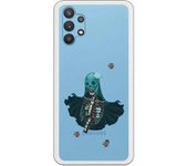 Funda compatible con Samsung Galaxy A32 - Esqueleto velo