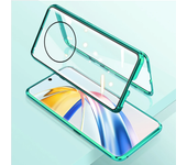 360° Magnetic Double-Sided Protection Cover for Honor 200 100 Magic6 5 4 Lite X50 X40 X9b X9A 70 60 Back Glass Metal Frame Case