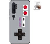 Tumundosmartphone Funda Gel Tpu para Xiaomi Mi Note 10 diseño Consola Dibujos