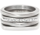 BREIL Colección NEW TETRA, Mujer en Acero, Ideas de Regalos para Mujer
