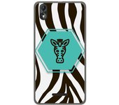Tumundosmartphone Funda Gel Tpu para Wiko Lenny4 Plus Diseño Cebra Dibujos
