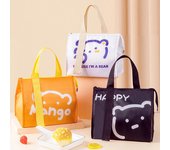 Portable Thermal Lunch Box Bags for Women Kids Food Storage Handbags Travel Picnic Pouch Insulated Cooler Bento Bag