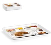 BANDEJA MAGNUM 41,5x31 CM BLANCA PLASTICFORTE