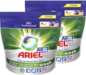 Ariel Professional Cápsulas Todo en Uno – Pack de  96 Lavados (48 x 2) – Poder Antimanchas y Limpieza Profunda para Ropa Impecable