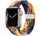 Braided Solo Loop For Apple watch band 45mm 41mm 44mm 40mm 42mm 49mm Elastic Nylon bracelet iWatch serie 3 se 6 7 8 ultra strap
