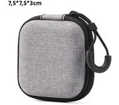 Mini Zipper Earphone Case EVA Storage Bag Pouch Carrying Bag For Airpod Earphone/Phone/Charging Cable Digital Accessories
