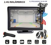 Wireless 4.3inch Monitor Backup Camera Car Rear View Camera HD Display Full Set Parking Reverse System For Pickup Van RV Camper