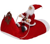 Small Large Dogs Santa Outfit For Christmas Carnival Pet Costumes  Apparel Party Dressing Up Clothing