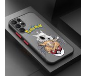 P-Pokémon Art Cartoon For Samsung Galaxy S24 S23 S22 S21 S20 Ultra Plus FE Note 20 5G Frosted Translucent Phone Case