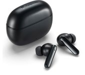 Motorola - Moto Buds 125 Auriculares Inalámbricos True Wireless, Emparejamiento Rápido, Resistentes al Agua, 17 Horas de Reproducción, Carga USB-C, Negro