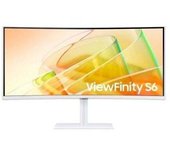 Monitor Profesional Ultraparonámico Curvo Samsung ViewFinity S6 S34C650TAU 34"/ UWQHD/ Multimedia/ R