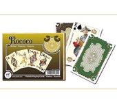 Piatnik Pack 2 barajas de poker bridge de 55 cartas cada una Total 110 cartas en estuche de lujo Grunwald 1410 Hispania Templarios Bavaria Bohemia Francia Suecia Folclore Rococó Ucrania Hungría Mucha Gothia Moravia Reyes Reinas Países Europa