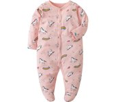 Four Seasons 0-12 Months Infant Clothing Pajamas Overalls Baby Rompers 100%Cotton Soft Newborn Girls&Boys of Long Piece Playsuit