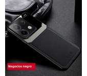 For Redmi Note 13 Pro Plus Leather Silicone Protective Case For Redmi Note 13 12 11 10 9 8 Pro 12S 9S With Lens Protective Film