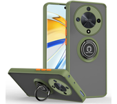 Shockproof Matte Magnetic Case For Honor X5 X6 X7B X8B X9B Play30 plus X30 Magic 4 50 6 Lite Hard Covers With Finger Ring Holder