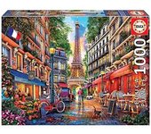 Educa - Puzzle de 1000 Piezas para Adultos | Paris, Dominic Davison. Incluye Pegamento Fix Puzzle. A Partir de 14 años