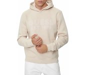 Sudadera Guess Beau beige con capucha para hombre
