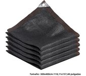 Outdoor garden sun shade net terrace sunshade camping sun shade net UV protection HDPE sunscreen fabric sun shade