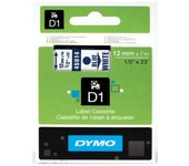 CINTA ROTULADORA D1 12MMX7M AZUL/BLANCO DYMO S0720540