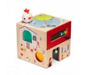 Cubo de actividades de madera granja - Lilliputiens 83412 LI83412 Lilliputiens