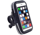 para Samsung Galaxy A33 5G (2022) Soporte Manillar Bicicleta Moto Impermeable Reflectante - Negro