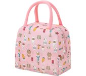 Handle Insulation Cooler Lunch Bag for Women Kids Lunch Box Picnic Travel Portable Food Storage Breakfast Thermal Food Bag