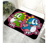 1pc Cartoon Bubble Bobble Game Floor Mat Floor Mat Anti-Slip Kitchen Bedroom Handmade Tufted Rug Carpet