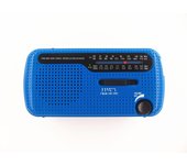 PORCHEDDU Energía solar emercia manivela Radios am FM Tiempo Radios, SOS, 3 Modos, lámpara de Lectura