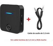 Alynic Bluetooth 5.0 Receiver Transmitter 3.5mm Aux Jack Stereo Audio Music Wireless Adapter With Mic For Car PC TV Headphone