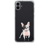 Tumundosmartphone Funda Silicona Antigolpes para Nothing CMF Phone 1 diseño Perros 06 Dibujos