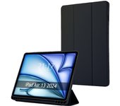 Tumundosmartphone Funda con tapa Smart para Apple iPad Air 2024 13 (M2) color Negro