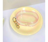 YANZAI Plastic Transparent Storage Box Pouch Mystery Box With Keychain Cute Doll Bag Organization Dustproof Case