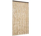 vidaXL Cortina Mosquitera Persiana Pantalla de Insectos Chenilla Color Azul,  Beige,  beige y marrón claro y mas