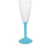 MONOUSO | Copa Reutilizable PS Pie Turquesa Cava 2P (200 Uds)