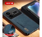 Luxury PU Leather Skin Magnetic Protective Back Cover Phone Case for OPPO Realme 12 11 Pro C63 C65 C67 GT5 C53 C55 GT3 Neo 5SE